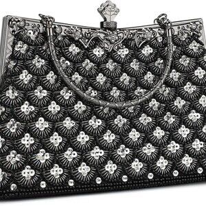 Brand New Clutch 8.5 Black Elegant Vintage